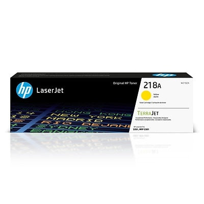 HP 218A Yellow Standard Yield Original LaserJet Toner Cartridge HP 218A Yellow Standard Yield Original LaserJet Toner Cartridge